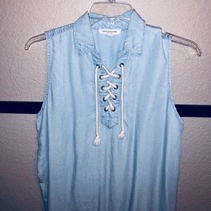 (S) Denim top